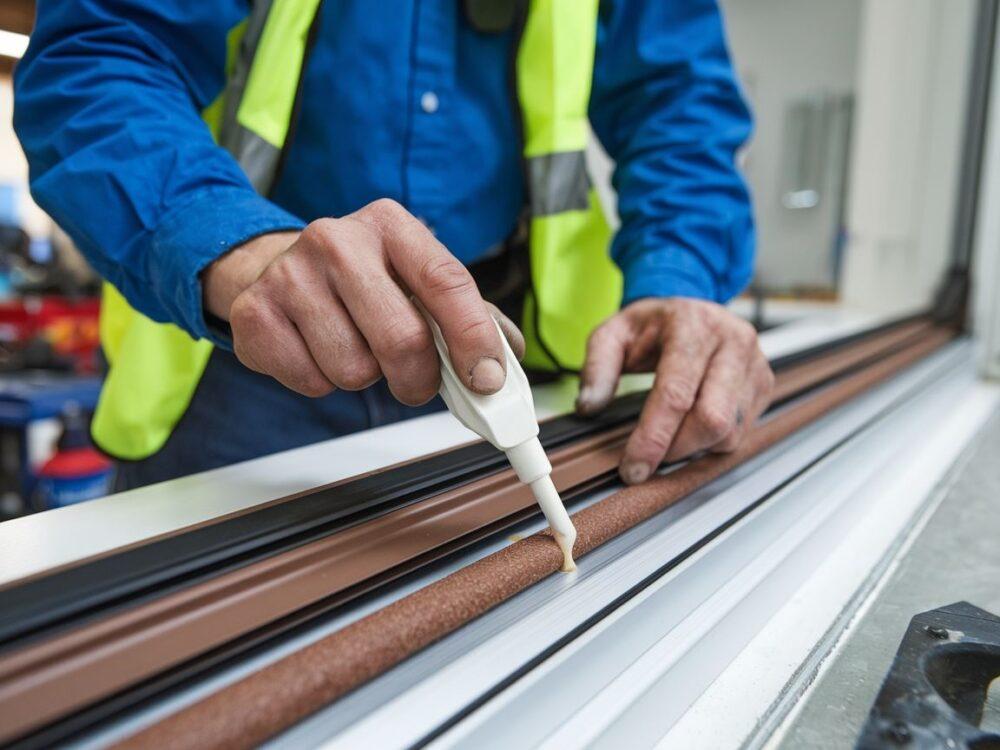 Narzędzia do smarowania uszczelek w oknach